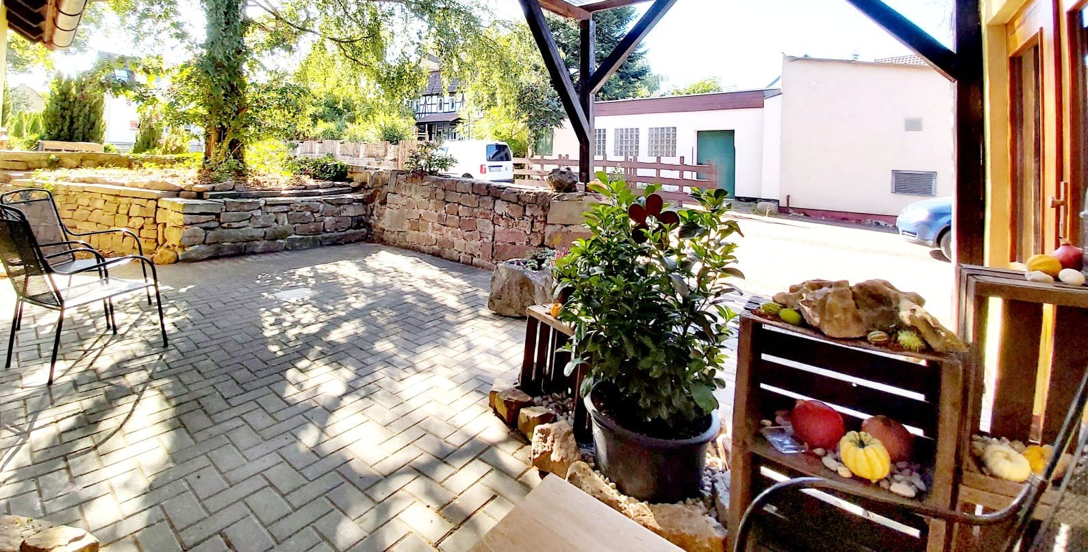 Terrasse Ferienwohnung